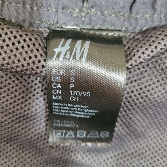 H&M Size Small Navy Blue Drawstring Swim Shorts - Picture 4 of 7